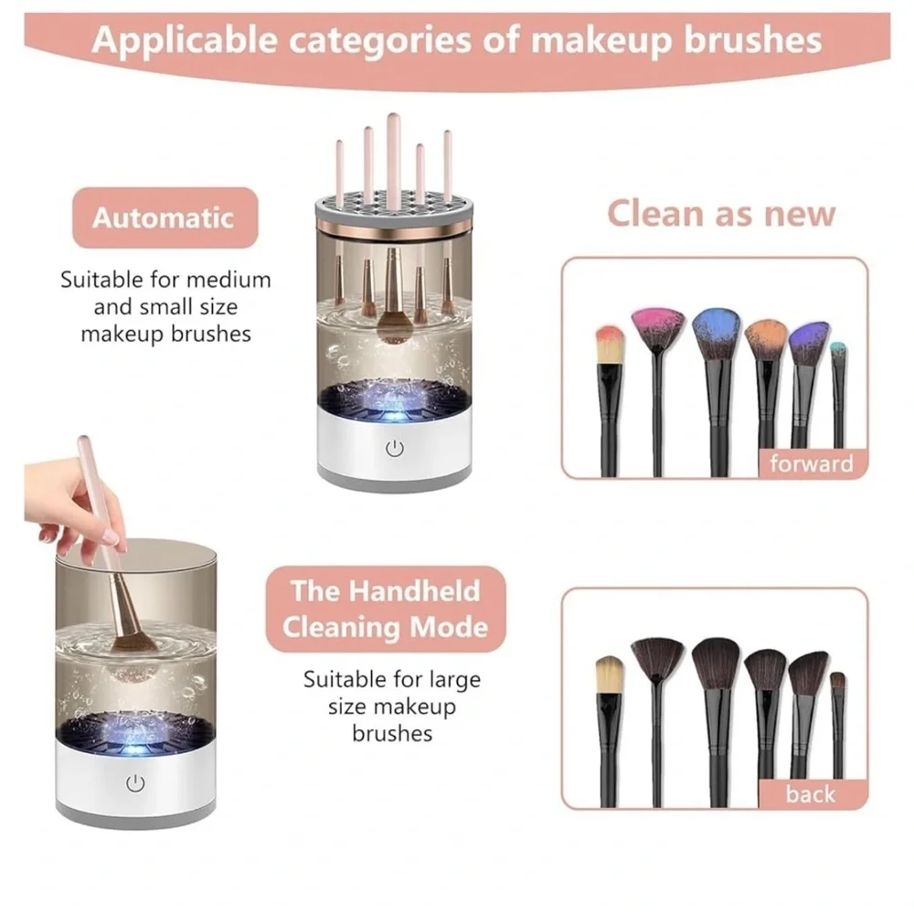 NEW IN BOX  Brushly Pro Cosmetic Brush Cleaner